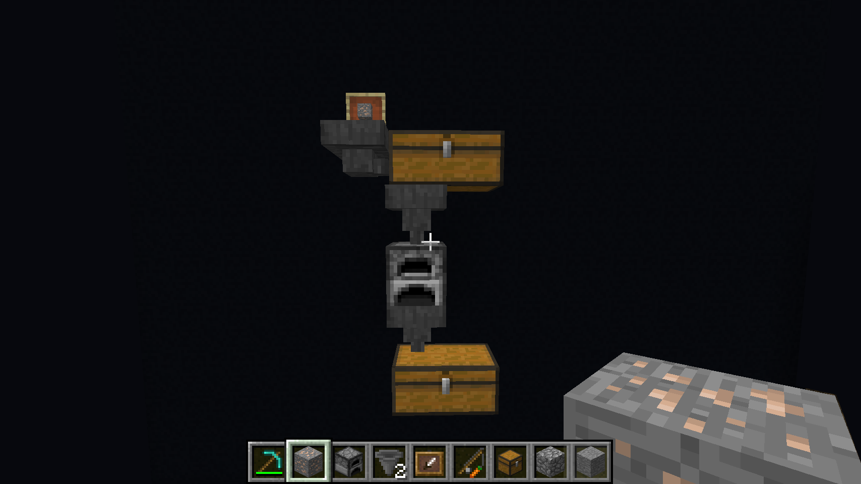 Ore Chest and Furnace